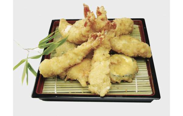 P1 Tempura crevette et légumes