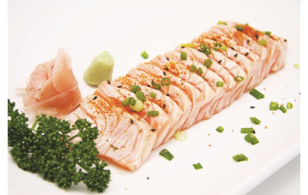 S3 Sashimi saumon mi-cuit
